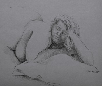 Mermaid in thought