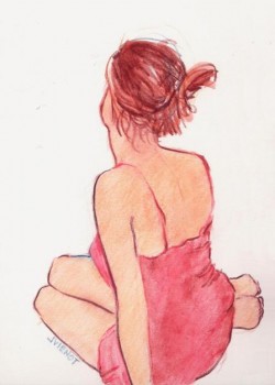 Red Dress Back 625 Red Dress Back 625