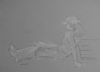 2011-1123 Warm-up, sitting on floor