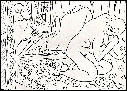 Henri Matisse - Nude at the Mirrow - 1937