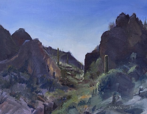 2016-0419 Picacho Peak State Park - Desert Mountain Ravine