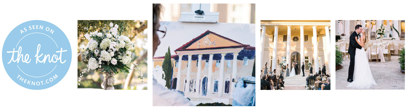 Joan Vienot | Wedding painter as seen on The Knot theknot.com